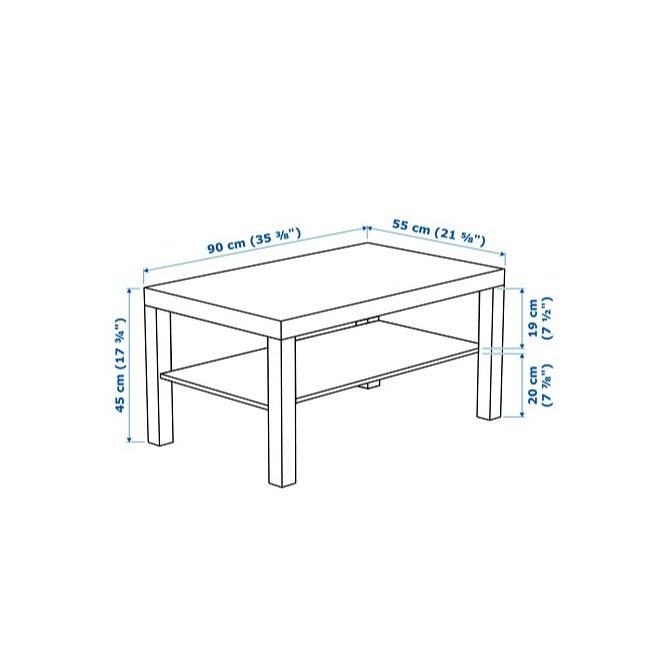 IKEA 代購 LACK 書桌 電腦桌 咖啡桌 茶几 餐桌 客廳桌 客廳桌子 茶几桌子 沙發桌 矮桌 雙層 客廳 桌-細節圖10