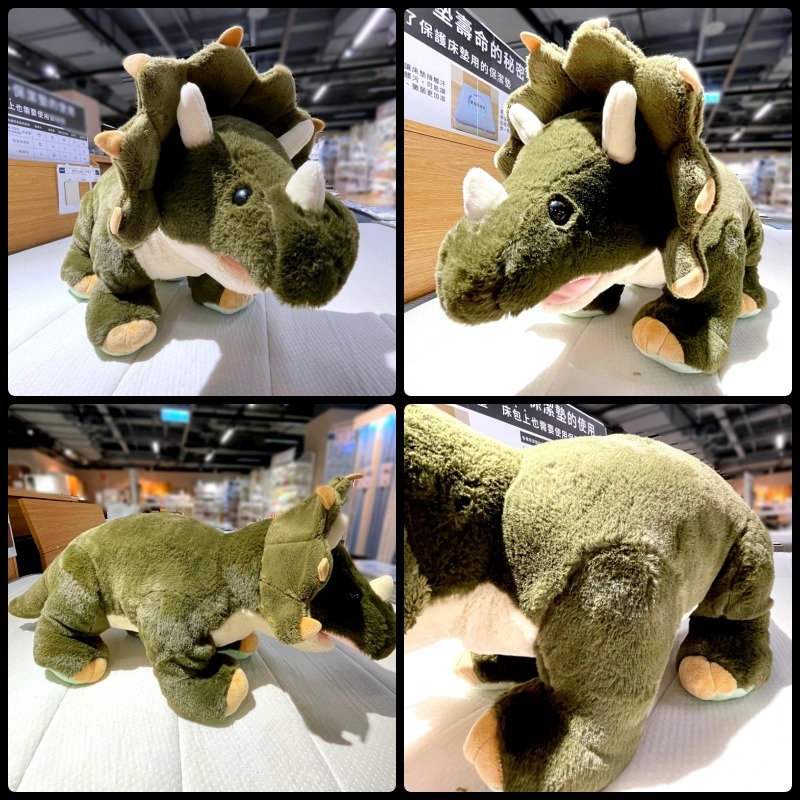 【竹代購】 宜得利家居 nitori 療癒抱枕 冬天小物 玩偶 填充玩具 抱枕 獨角獸 浣熊 柴犬 貓熊 刺蝟 恐龍-細節圖2