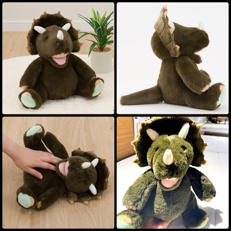 【竹代購】 宜得利家居 nitori 療癒抱枕 冬天小物 玩偶 填充玩具 抱枕 獨角獸 浣熊 柴犬 貓熊 刺蝟 恐龍-細節圖3