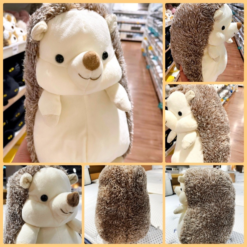 【竹代購】 宜得利家居 nitori 療癒抱枕 冬天小物 玩偶 填充玩具 抱枕 獨角獸 浣熊 柴犬 貓熊 刺蝟 恐龍-細節圖5