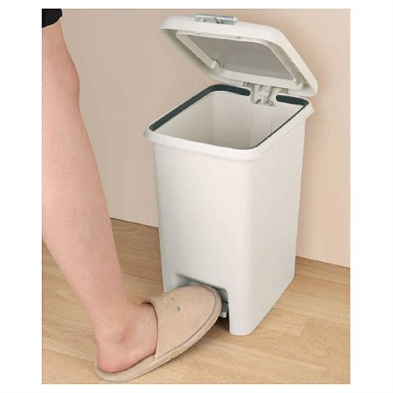 【竹代購】 宜得利家居nitori 廚餘桶 浴室垃圾桶 附蓋垃圾桶 廁所垃圾桶 腳踏式垃圾桶 家用垃圾桶 按壓垃圾桶-細節圖2