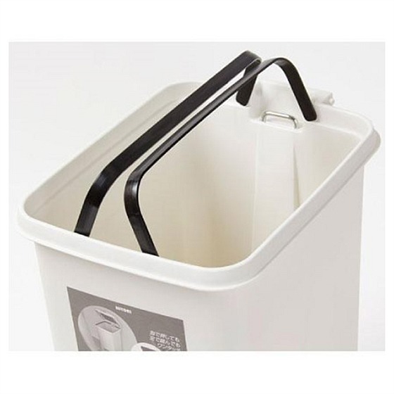 【竹代購】 宜得利家居nitori 廚餘桶 浴室垃圾桶 附蓋垃圾桶 廁所垃圾桶 腳踏式垃圾桶 家用垃圾桶 按壓垃圾桶-細節圖3