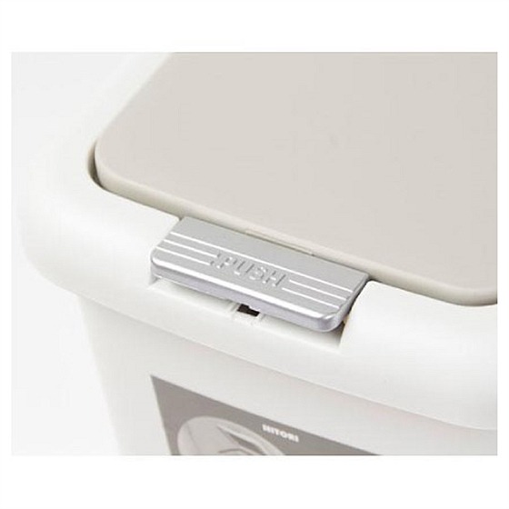 【竹代購】 宜得利家居nitori 廚餘桶 浴室垃圾桶 附蓋垃圾桶 廁所垃圾桶 腳踏式垃圾桶 家用垃圾桶 按壓垃圾桶-細節圖7