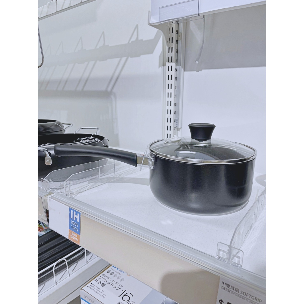 【竹代購】正品代購 nitori宜得利家居 IH爐 長把鍋 單柄鍋 鍋具 廚房用具 料理鍋 烹飪鍋 附把手附蓋 牛奶鍋-細節圖6