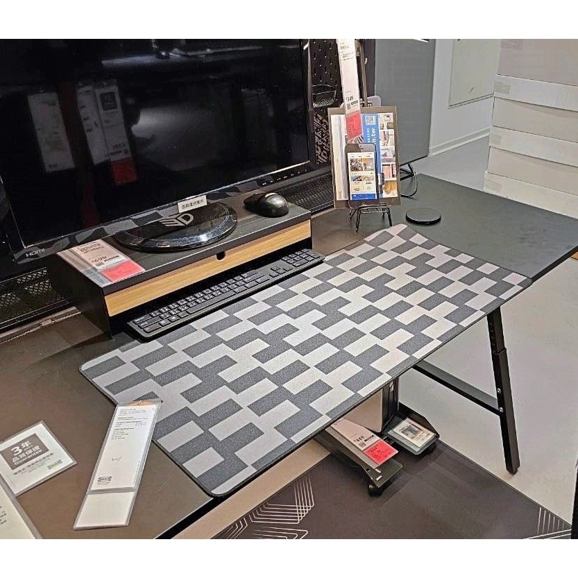 【竹代購】IKEA宜家家居 熱銷商品 CP值高 LÅNESPELARE 電競滑鼠墊 滑鼠墊 鍵盤墊 桌墊 止滑 簡約-細節圖6