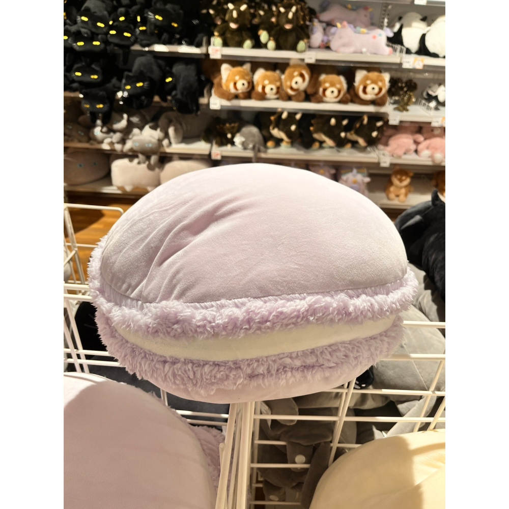 【竹代購】正品代購 nitori宜得利家居 馬卡龍抱枕 靠枕 靠墊 夢幻馬卡龍 沙發抱枕 床頭靠墊 點心坐墊 造型抱枕-細節圖6