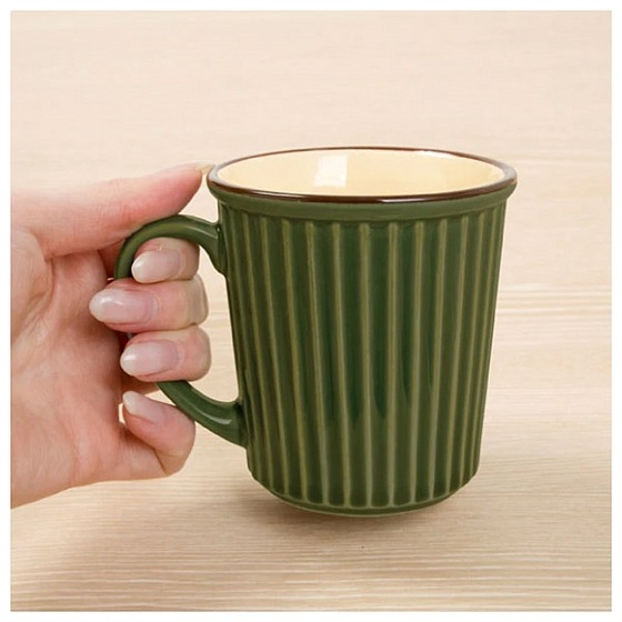 【竹代購】正品代購 nitori宜得利家居 280ml 美濃燒 咖啡杯 馬克杯 茶杯 水杯 牛奶杯 簡約風 復古風 陶瓷-細節圖3