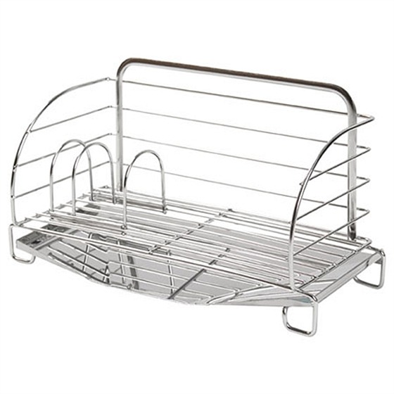 【竹代購】正品代購 nitori宜得利家居 海綿架 菜瓜布架 瀝水架 水槽收納架 廚房瀝水架 不鏽鋼 廚房收納架 肥皂架-細節圖2