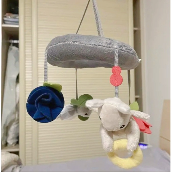 【竹代購】IKEA宜家家居 GULLIGAST 睡眠玩具 活動吊飾 嬰兒學習玩具 視覺刺激 發展玩具 嬰兒玩具 練習玩具-細節圖2