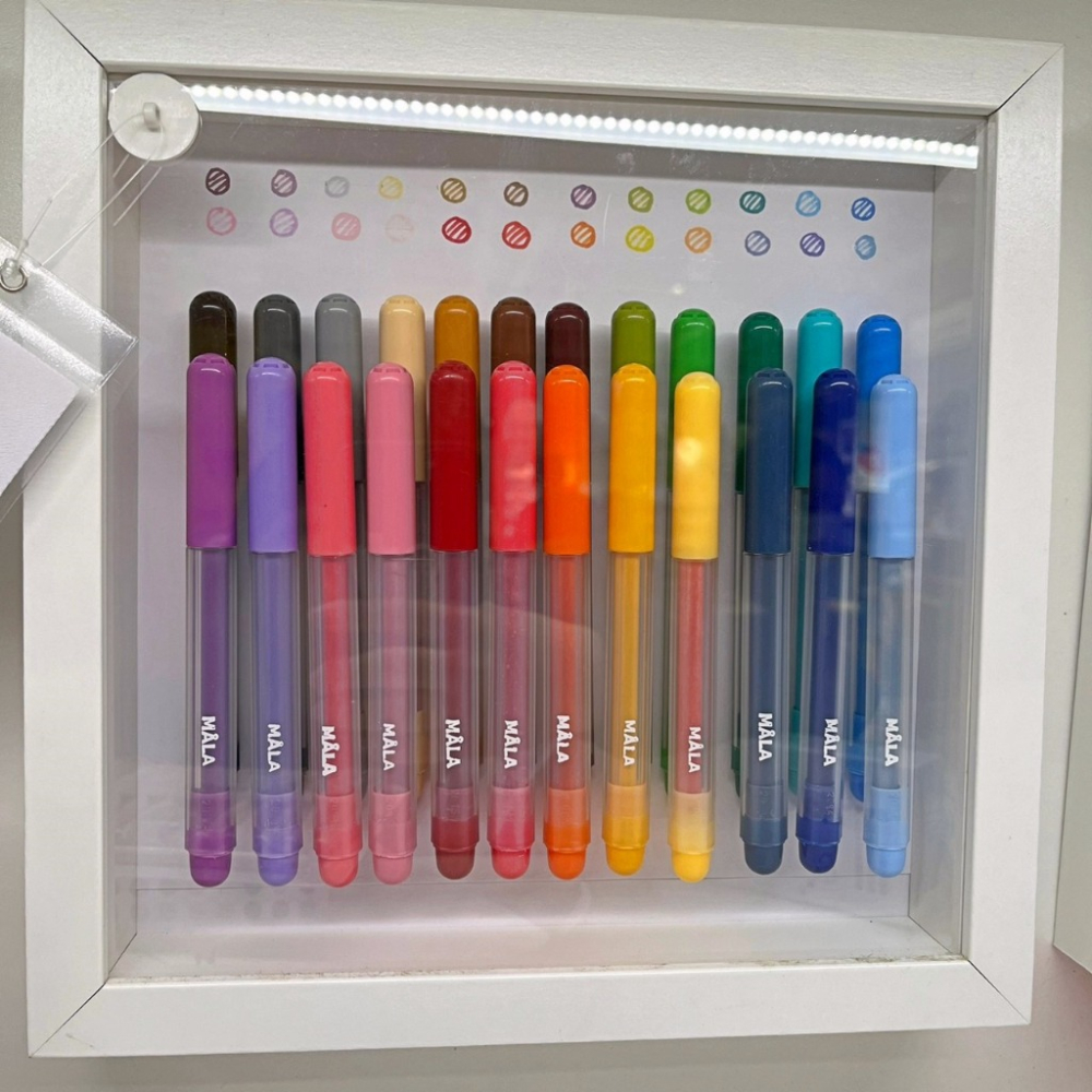 【竹代購】IKEA宜家家居 MALA 畫筆 繪畫用具 彩色筆 剪刀 白板筆 黑板 蠟筆 粉筆 彩色筆 文具 繪畫用品-細節圖4
