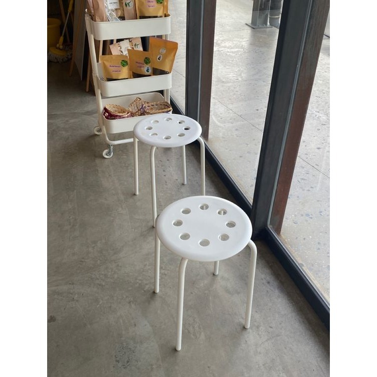 IKEA 代購 MARIUS 椅凳 圓凳 塑膠凳 小凳子 小椅子 圓椅 塑膠椅 塑膠椅子 塑膠凳 凳子 餐廳椅 客廳椅-細節圖4
