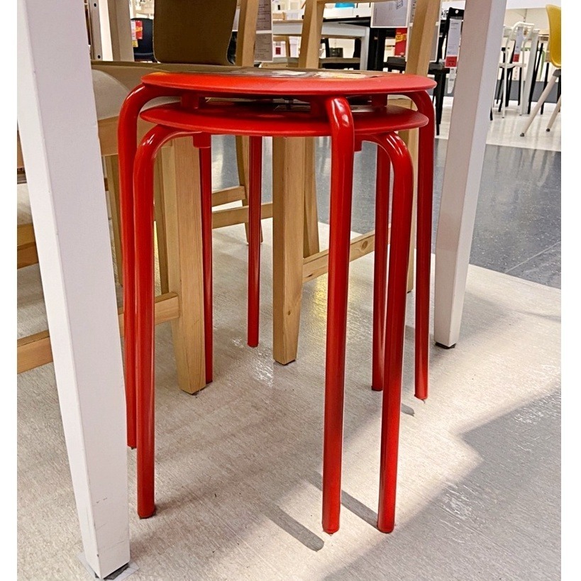 IKEA 代購 MARIUS 椅凳 椅子 小椅子 塑膠椅 椅凳 凳子 圓凳 塑膠椅子 塑膠凳 小凳子 塑膠椅凳-規格圖11