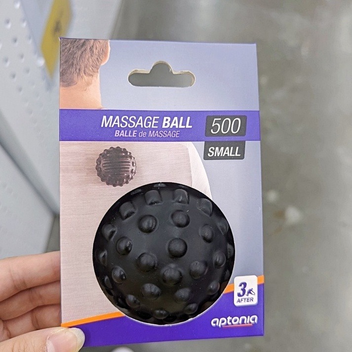 迪卡儂 代購 按摩球 筋膜球 瑜珈球 刺蝟球 復健球 足底筋膜球 皮拉提斯球 健身 深層按摩 背部 腿部 花生球-規格圖7