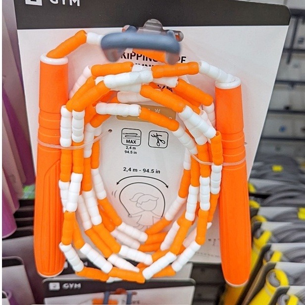 迪卡儂 代購 兒童跳繩 竹節式跳繩 訓練跳繩 初階 學習 竹節跳繩 跳繩 節拍跳繩 訓練 國小跳繩 基礎 國中 初學者-規格圖11