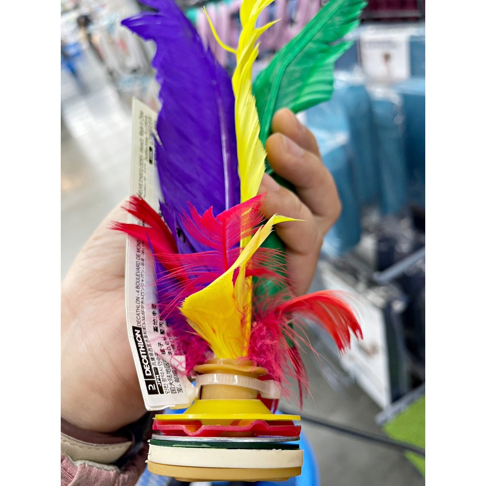 迪卡儂 代購 踢毽子 毽子 居家健身 健身 親子 有氧 燃燒脂肪 毽子遊戲 運動 戶外活動 兒童-規格圖7