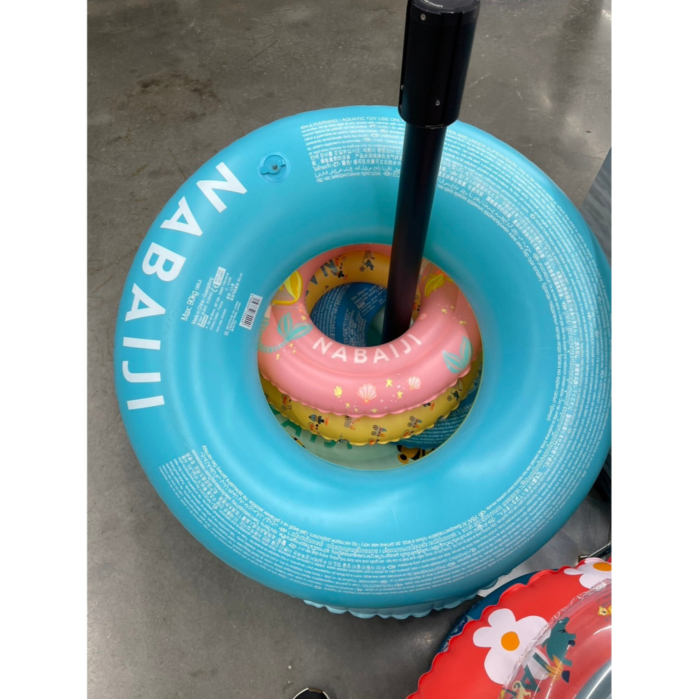 迪卡儂 代購 游泳啟蒙大型泳圈 成人泳圈 成人充氣式泳圈 水上活動 游泳 游泳圈 泳圈 海邊 沙灘 泳池 戶外-細節圖10