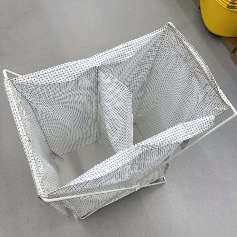 IKEA 代購 宜家家居 洗衣籃 收納 收納籃 置物籃 髒衣籃 折疊洗衣籃 洗衣袋 附架洗衣袋 附蓋 分類 污衣 後陽台-細節圖6
