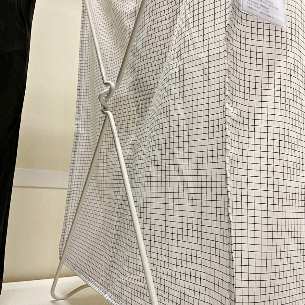 IKEA 代購 宜家家居 洗衣籃 收納 收納籃 置物籃 髒衣籃 折疊洗衣籃 洗衣袋 附架洗衣袋 附蓋 分類 污衣 後陽台-細節圖7