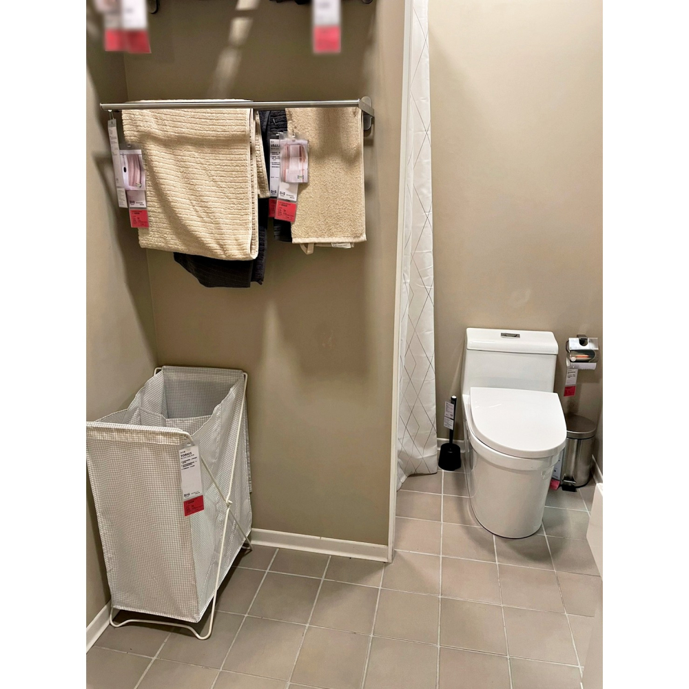 IKEA 代購 宜家家居 洗衣籃 收納 收納籃 置物籃 髒衣籃 折疊洗衣籃 洗衣袋 附架洗衣袋 附蓋 分類 污衣 後陽台-細節圖8