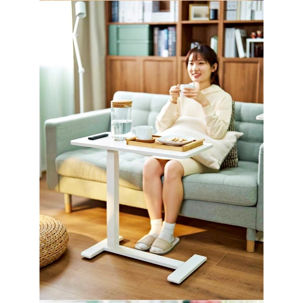 IKEA代購 BOLLSIDAN 筆記型電腦桌 筆電桌 升降式邊桌 懶人桌 電腦桌 移動式桌子 床邊桌 升降桌-細節圖7