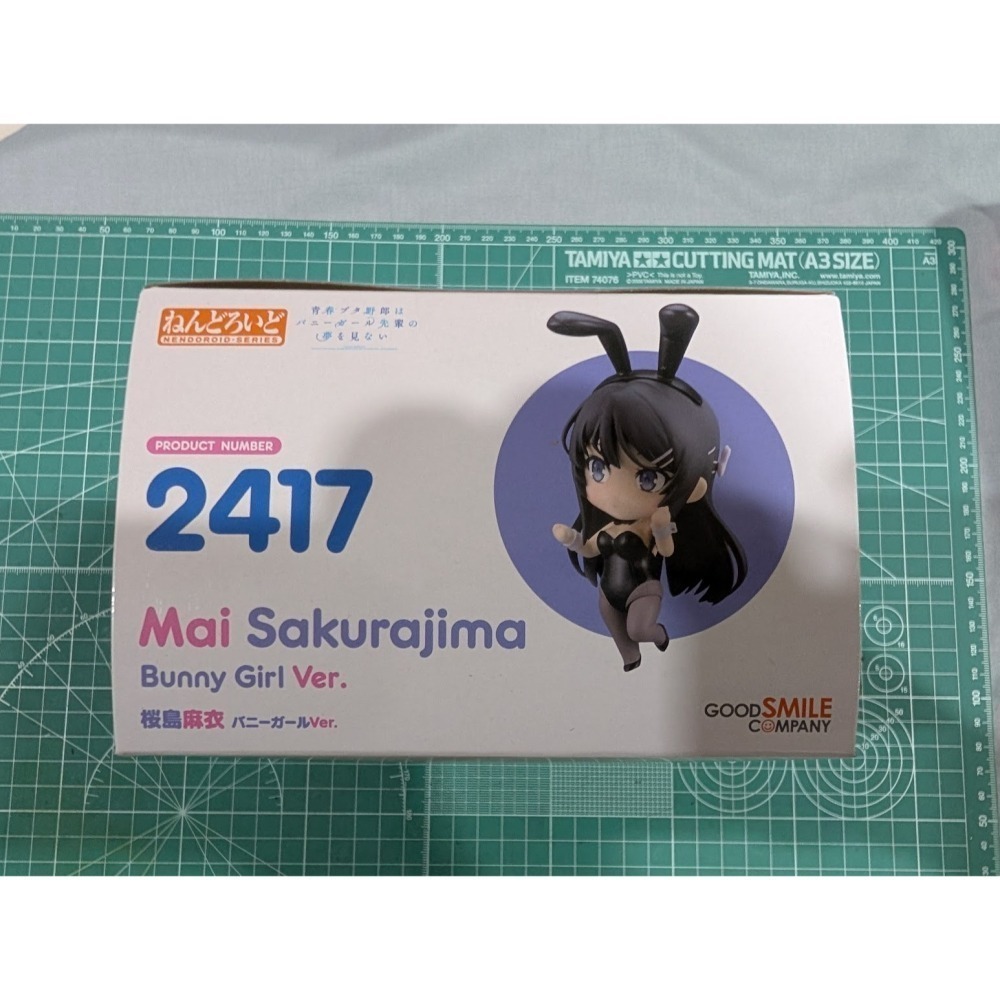 GSC 編號2417 《青春豬頭少年不會夢到兔女郎學姊》 黏土人 櫻島麻衣 兔女郎Ver. 全新現貨-細節圖6