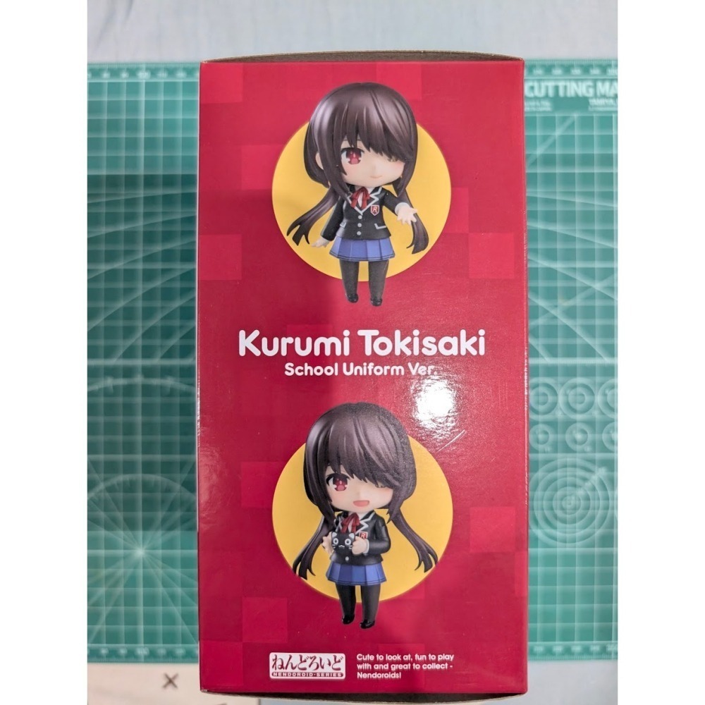GSC 編號2455 《約會大作戰 DATE A LIVE 第五季》 黏土人 時崎狂三 制服Ver.全新現貨-細節圖4