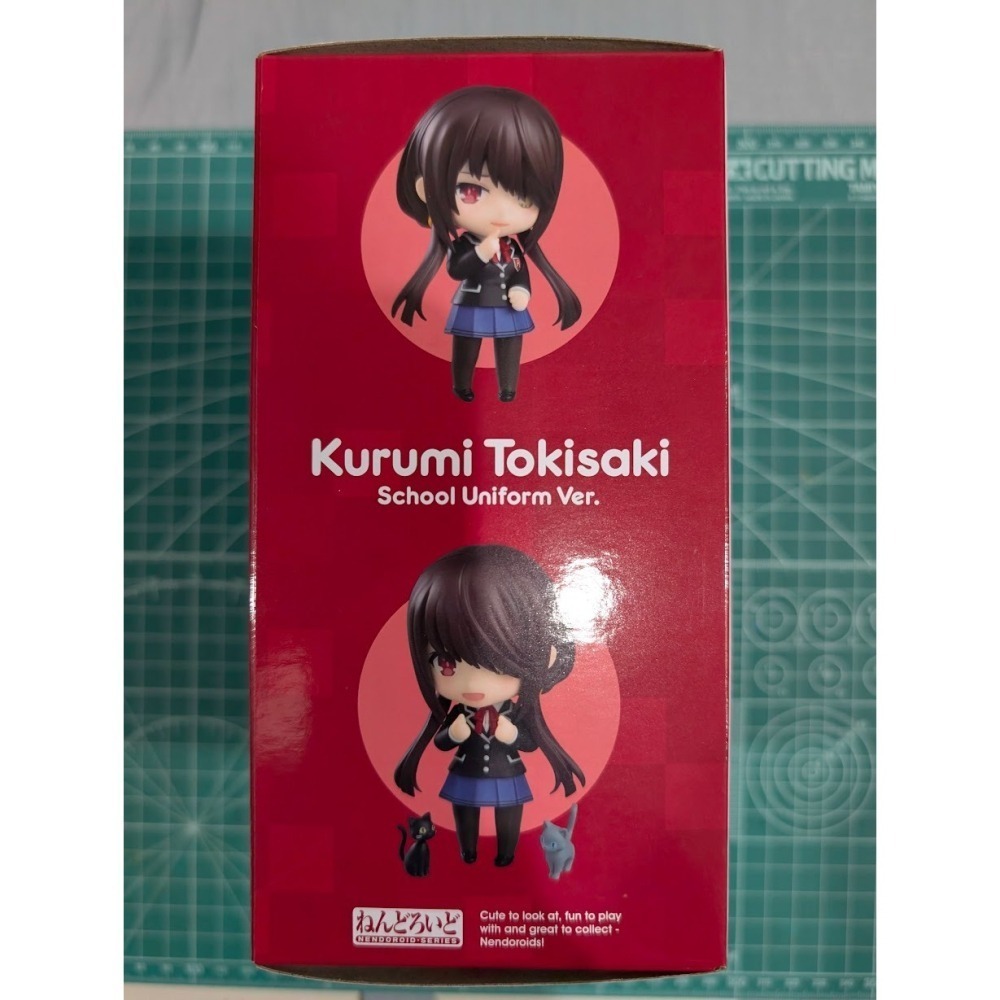 GSC 編號2455 《約會大作戰 DATE A LIVE 第五季》 黏土人 時崎狂三 制服Ver.全新現貨-細節圖6