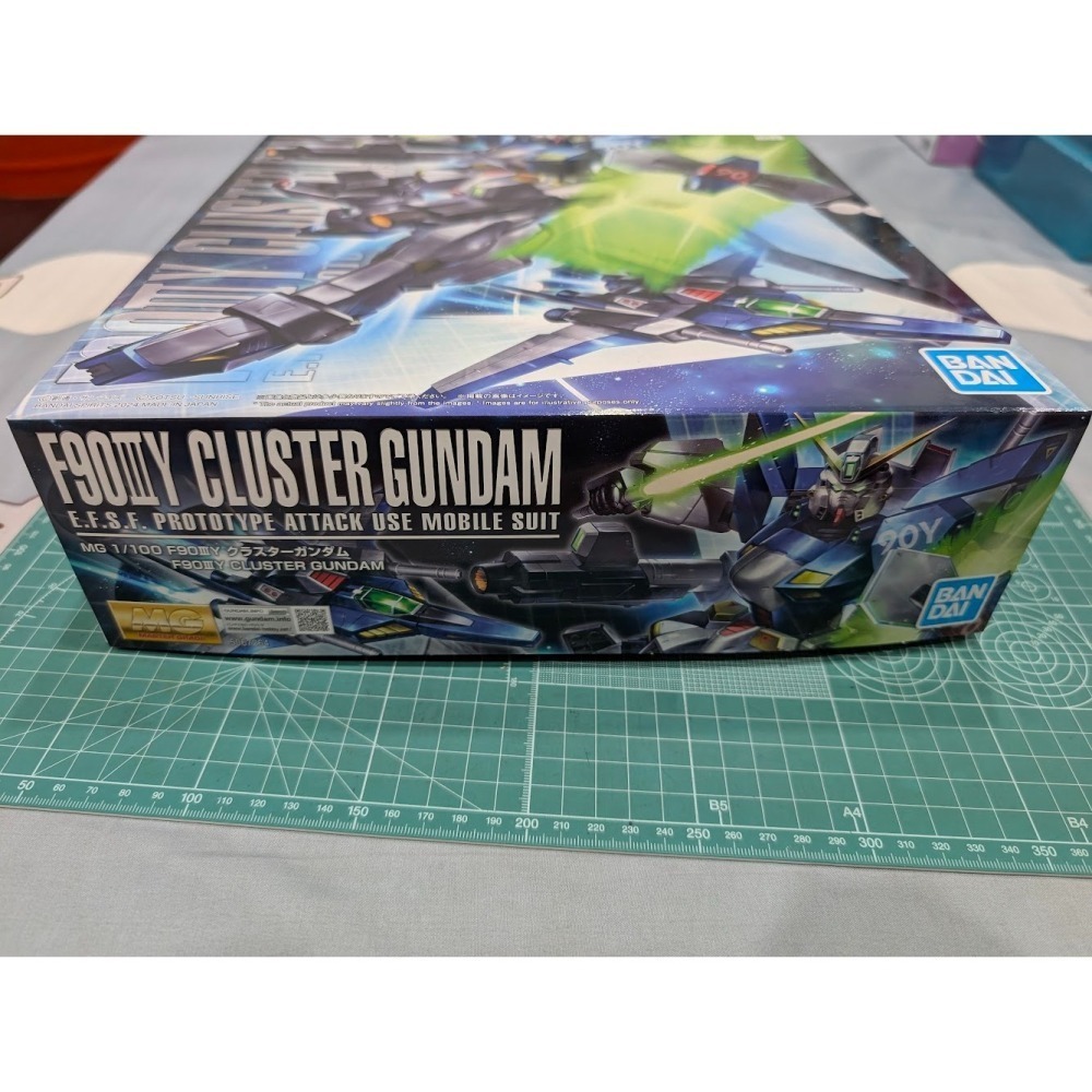 萬代 PB魂 MG 1/100 F90ⅢY CLUSTER 鋼彈-細節圖2