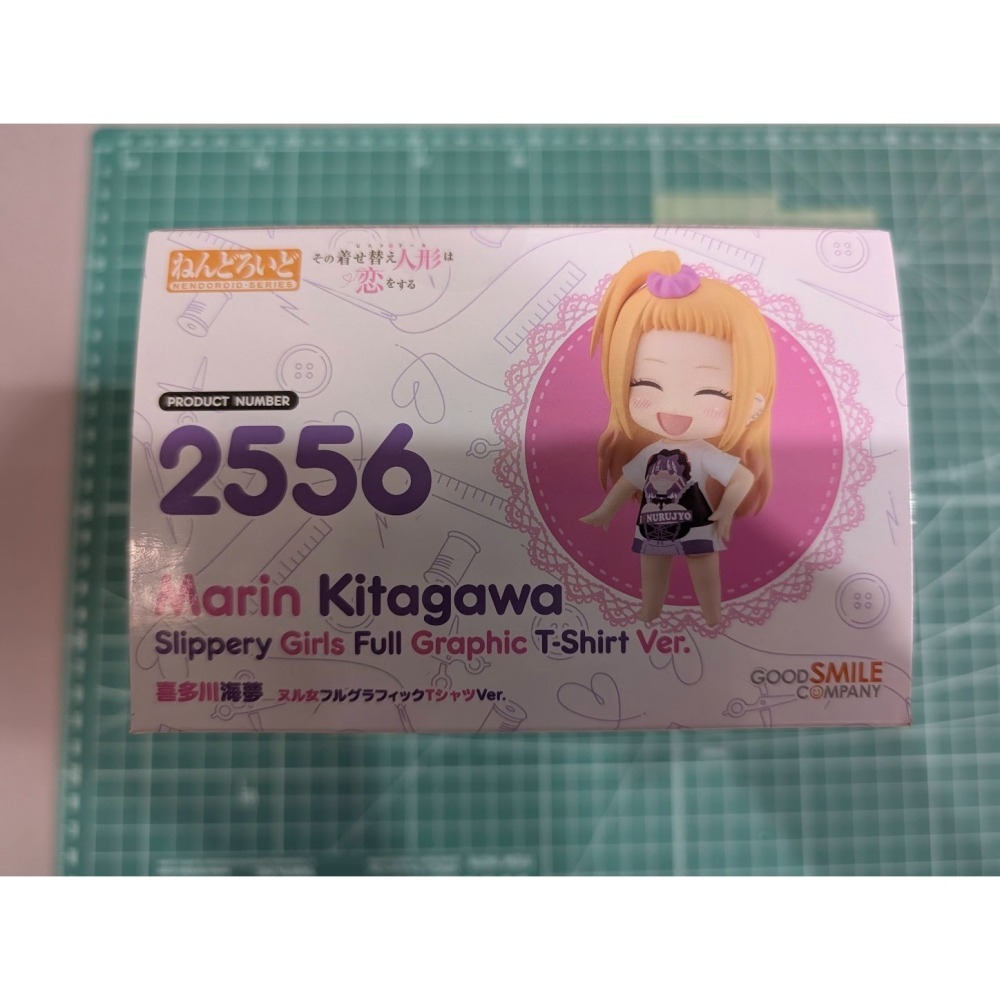 GSC 編號2556 《戀上換裝娃娃》 黏土人 喜多川海夢 濕漉女全彩T恤Ver. 全新現貨-細節圖6