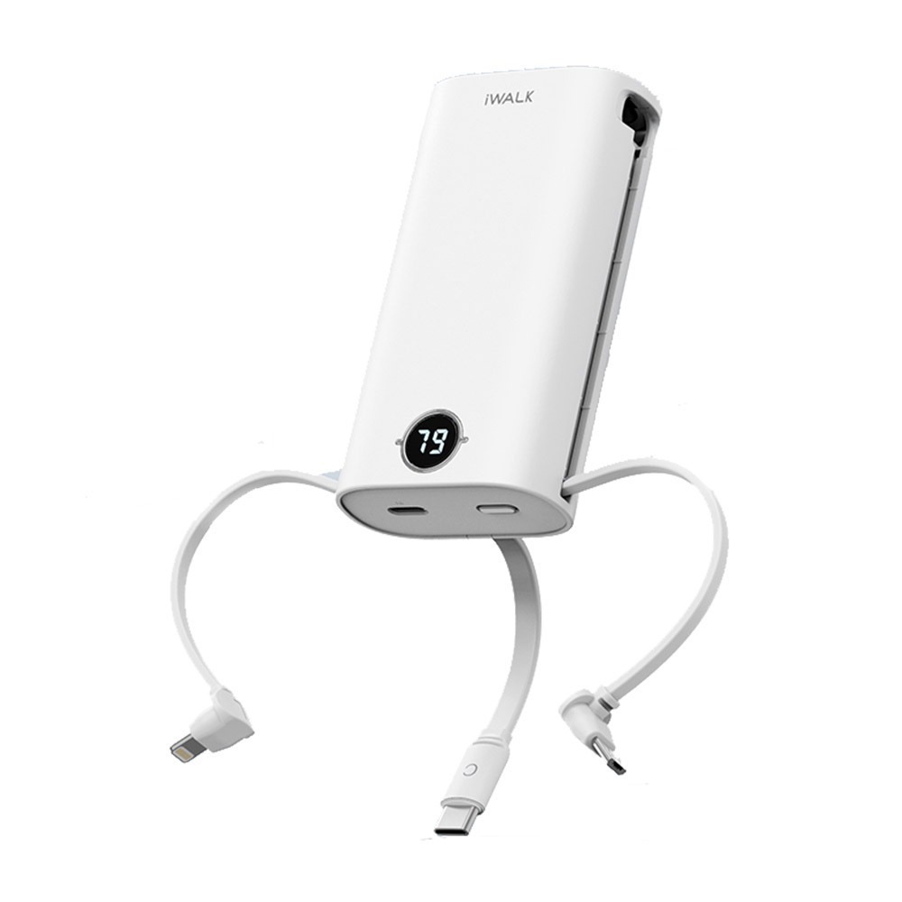 iWALK 小魷魚 自帶線行動電源 9000mAh 18w快充 Type-c 適用iPhone15 安卓 口袋電源-規格圖11