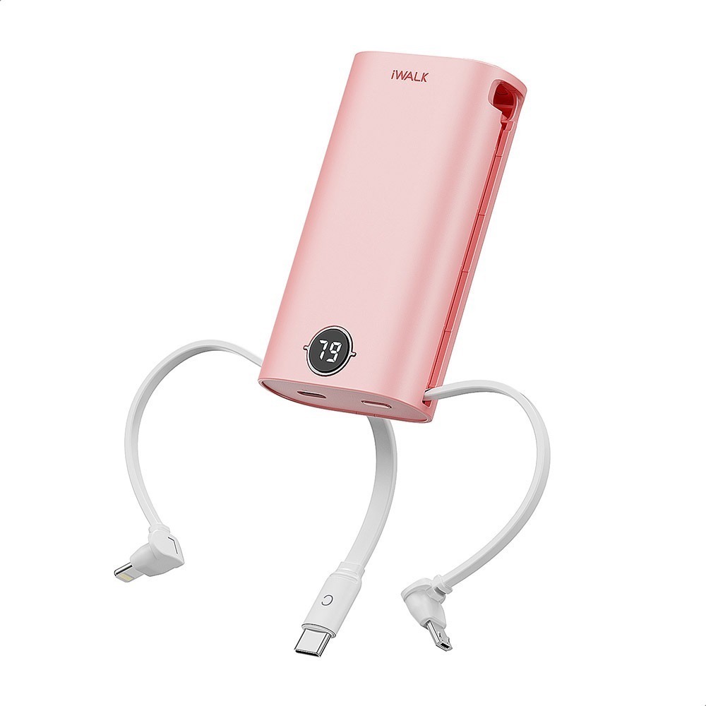 iWALK 小魷魚 自帶線行動電源 9000mAh 18w快充 Type-c 適用iPhone15 安卓 口袋電源-規格圖11