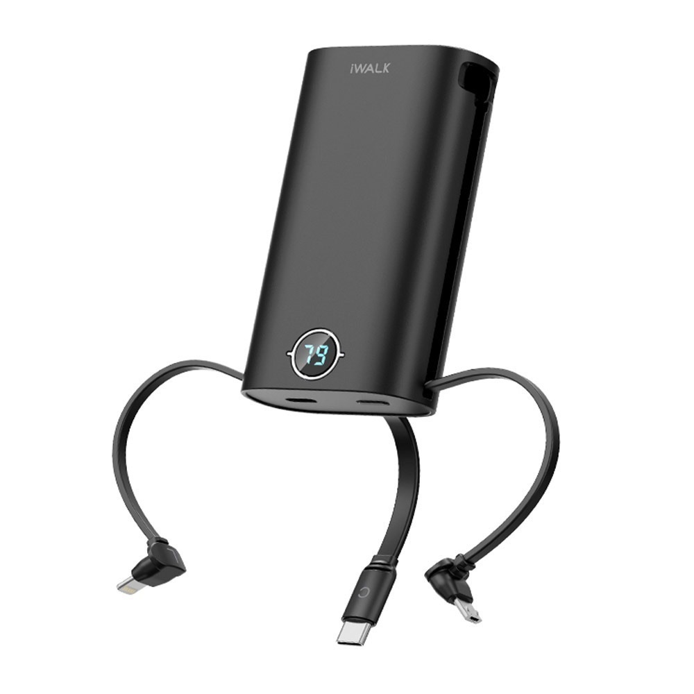 iWALK 小魷魚 自帶線行動電源 9000mAh 18w快充 Type-c 適用iPhone15 安卓 口袋電源-規格圖11