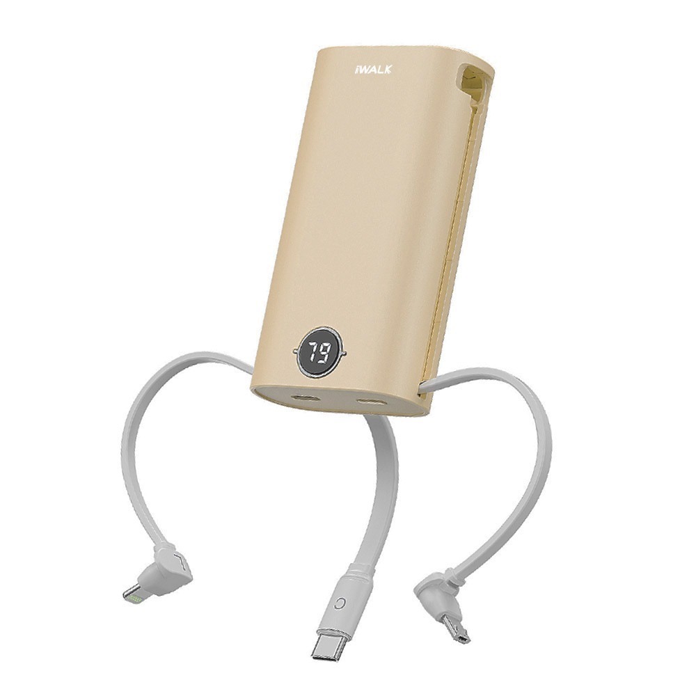 iWALK 小魷魚 自帶線行動電源 9000mAh 18w快充 Type-c 適用iPhone15 安卓 口袋電源-規格圖11