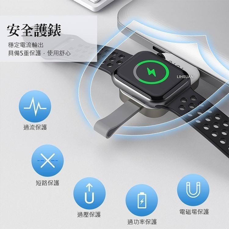 TOTU 拓途 鋅系列- Watch充電器 攜帶型磁吸無線充電器 手錶充電器 適用Apple Watch-細節圖7