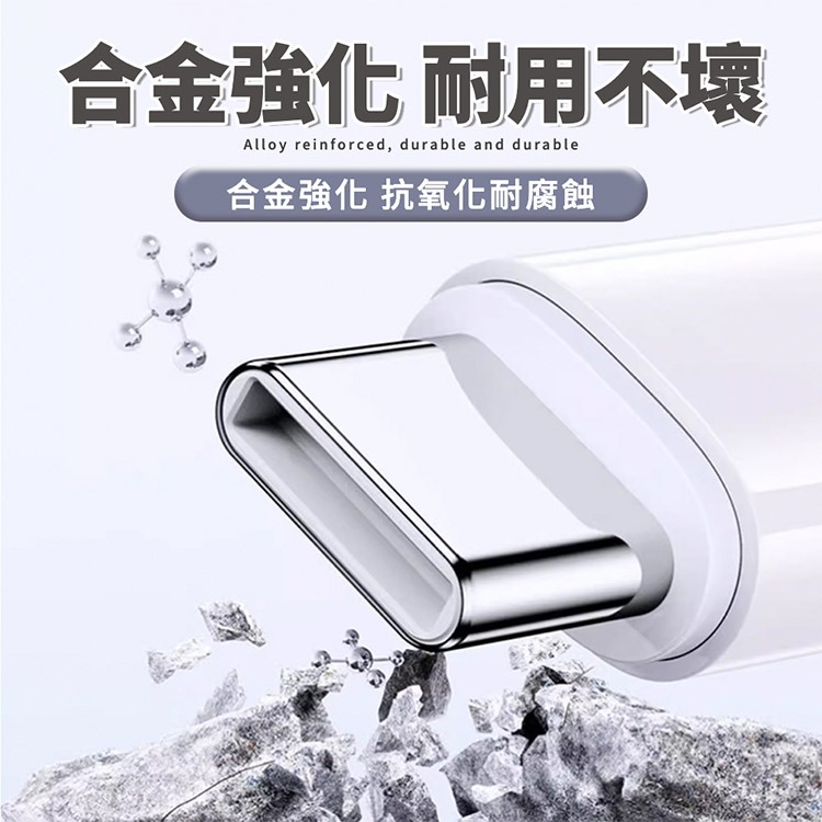 Mr.OC 橘貓先生 編織快充電線 Type-C to Type-C 60W 適用iPhone 17/16/15 安卓-細節圖5