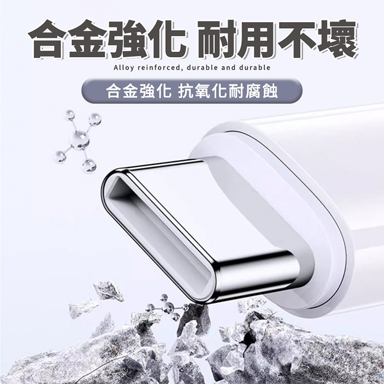 編織快充電線 Type-C to Type-C 60W 適用iPhone 17/16/15 安卓-細節圖5