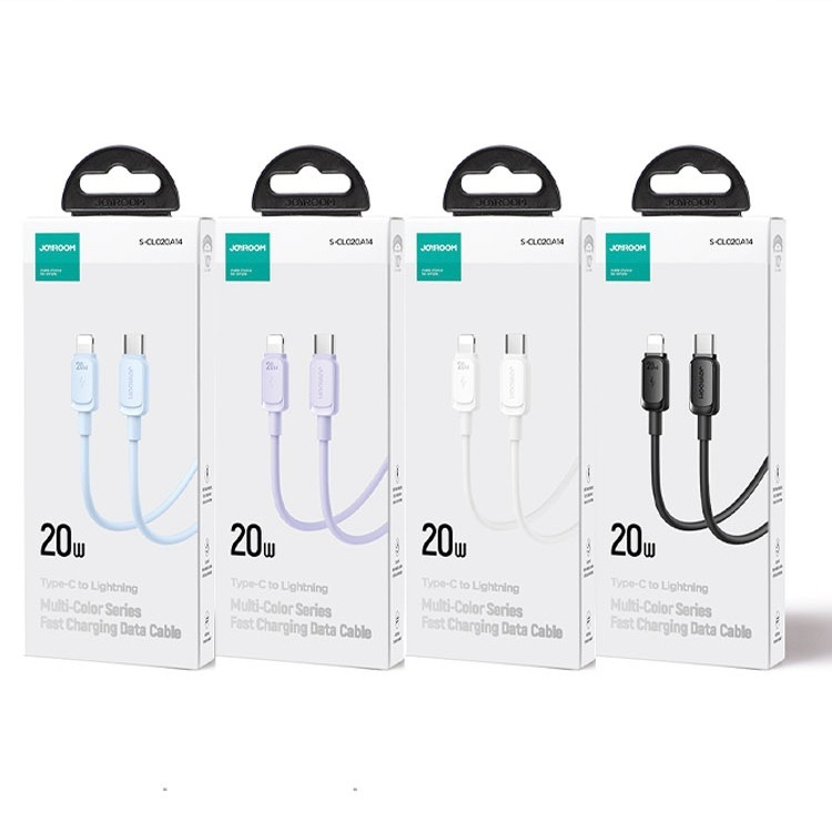 JOYROOM 幻彩系列 PD快充 20W Type-C to 蘋果 20W 1.2M USB-A to 蘋果 充電線-細節圖11