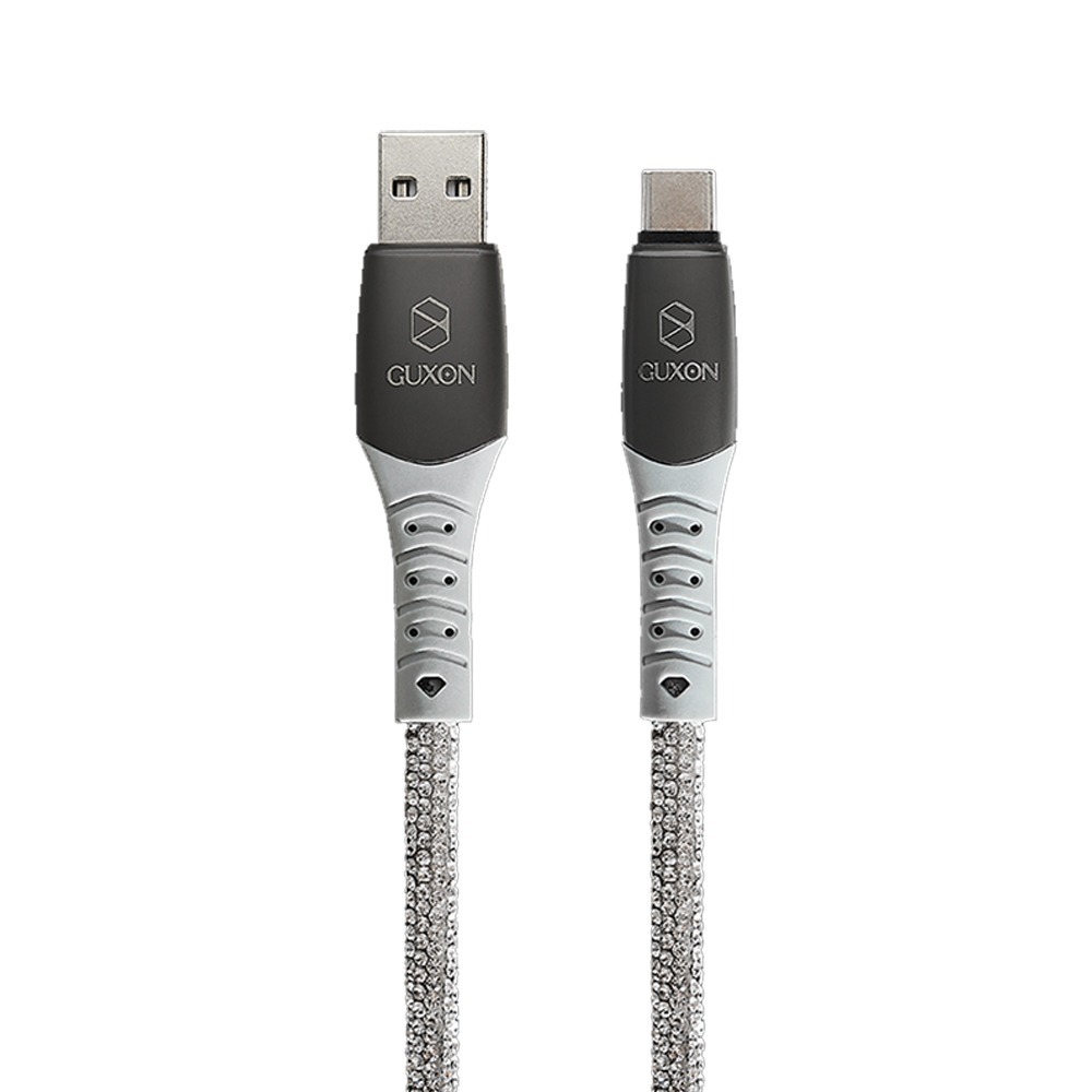 GUXON 星鑽充電線 適用 蘋果 安卓 USB-A to 蘋果 1M  傳輸線 數據線 充電線 iWALK-規格圖11