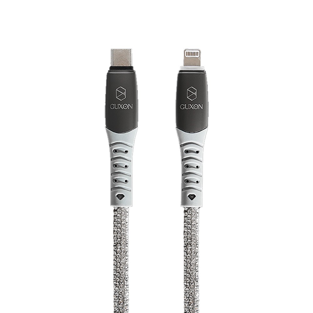 GUXON 星鑽充電線 適用 蘋果 安卓 USB-A to 蘋果 1M  傳輸線 數據線 充電線 iWALK-規格圖11