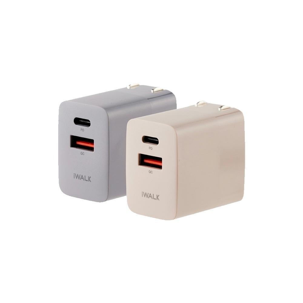 iWALK 方塊酥 30W QC 3.0+PD3.0 閃充 快充頭 豆腐充 PD快充頭 1A1C-細節圖2