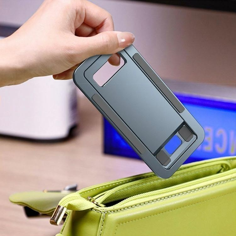 2023新款 輕盈鋁合金輕薄便攜可折疊手機平板支架 手機架 直播架 手機直播支架-細節圖6