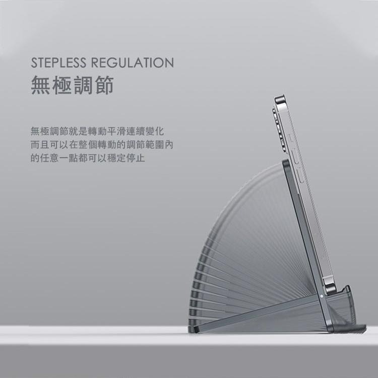2023新款 輕盈鋁合金輕薄便攜可折疊手機平板支架 手機架 直播架 手機直播支架-細節圖8