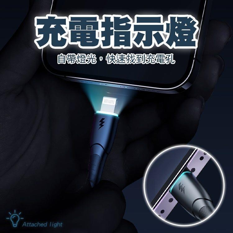 JOYROOM 繁星系列 一拖三 充電線 USB-A to 平果+Type-C+Micro 3.5A 充電線 一分三-細節圖5