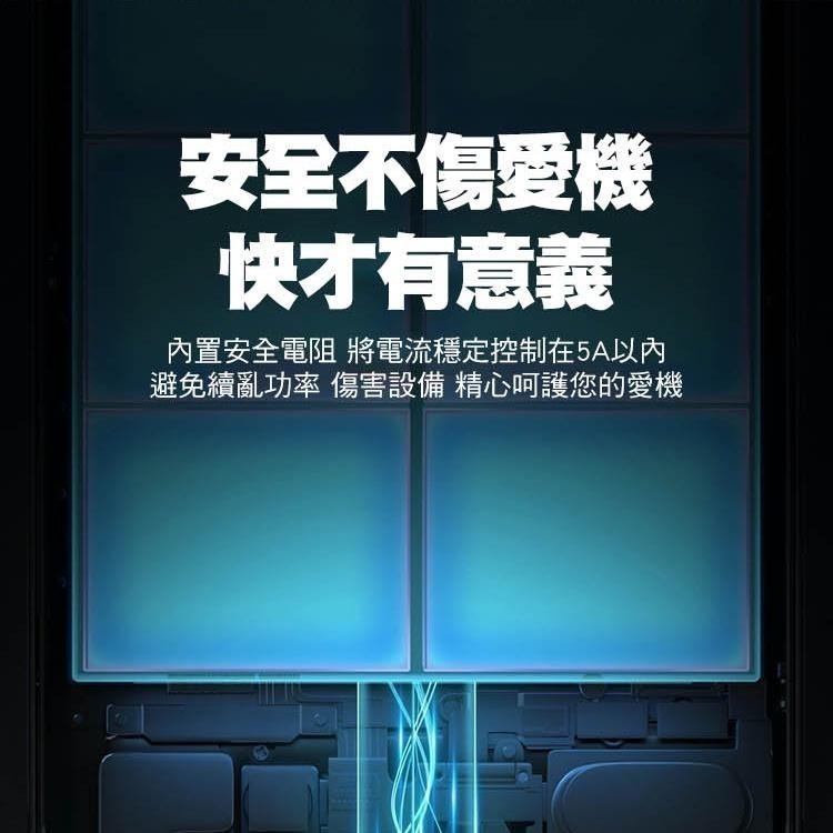 SHOWHAN USB4 40GBbps Type-C to Type-C 100W 直頭 彎頭 鋁殼編織 PD快充線-細節圖4