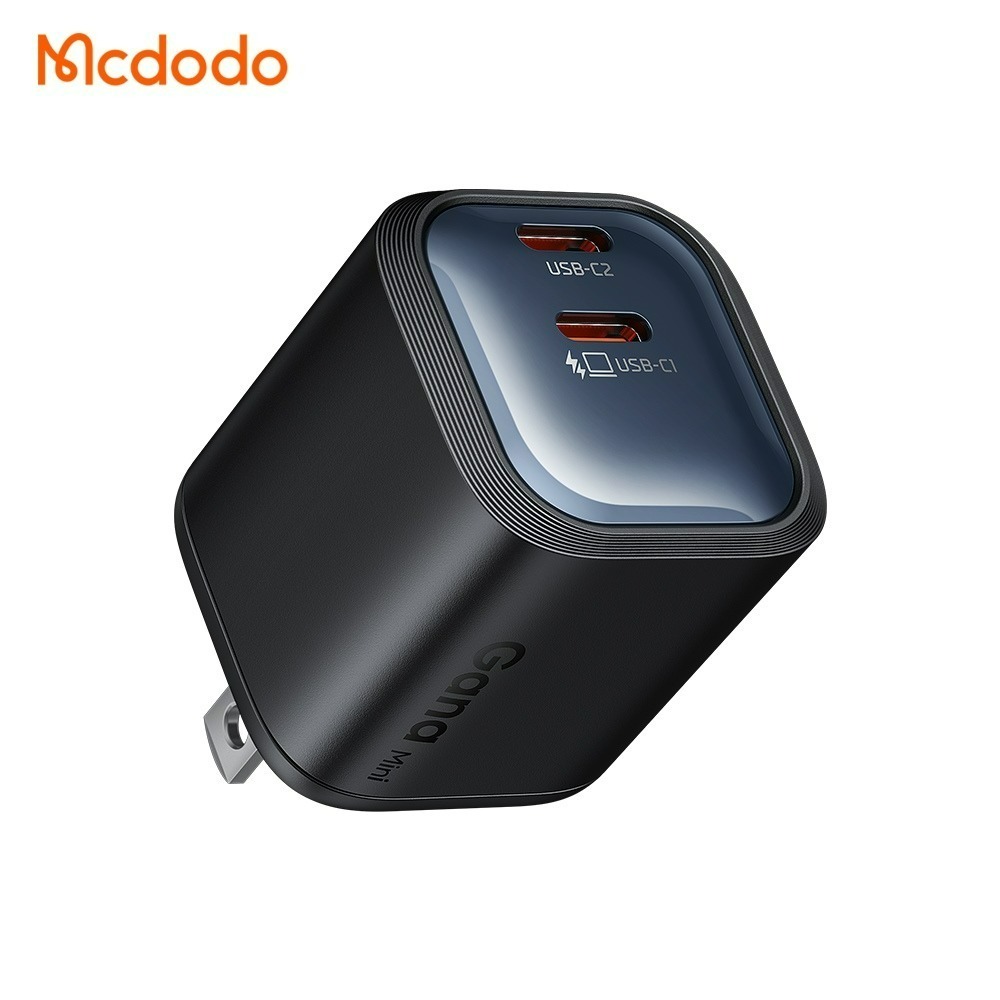 45W 雙孔2C 快充充電器 黑色 CH-1020