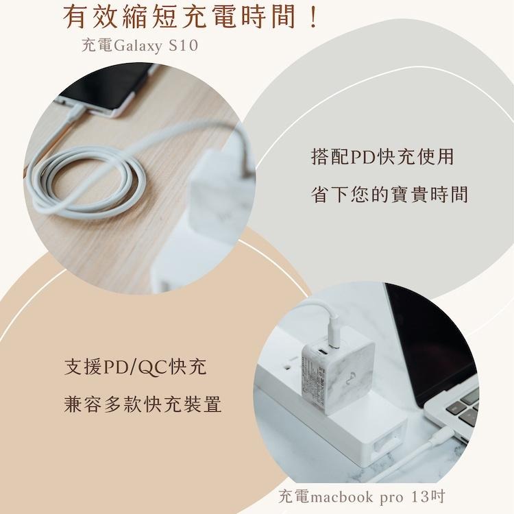 Allite 液態矽膠充電線 USB-C to USB-C 1.5M 100W 充電線 液態矽膠 台灣現貨-細節圖6