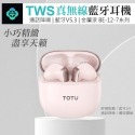 TOTU TWS真無線藍牙耳機 霧面磨砂 運動通話降噪 藍芽 V5.3-規格圖11