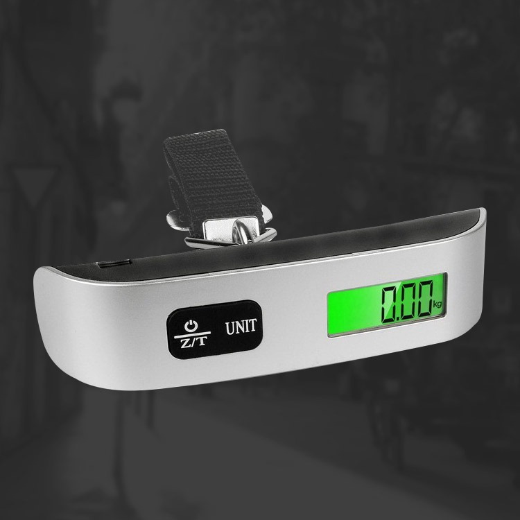 可攜式手提T型行李秤 液晶顯示隨身電子秤 耐重50kg-細節圖10