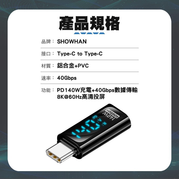 【SHOWHAN】智能數顯轉接頭-細節圖8