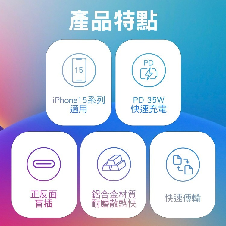 SHOWHAN 三代 9V3A lighting母轉type-C公 鋁合金轉接頭-細節圖3